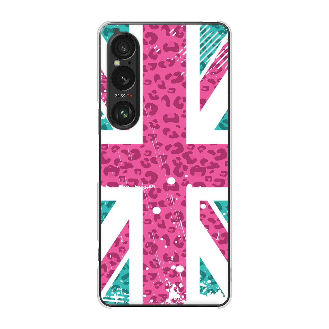 Xperia 1 VI A401SO SoftBank 高画質仕上げ 背面印刷 ハードケースユニオンジャック