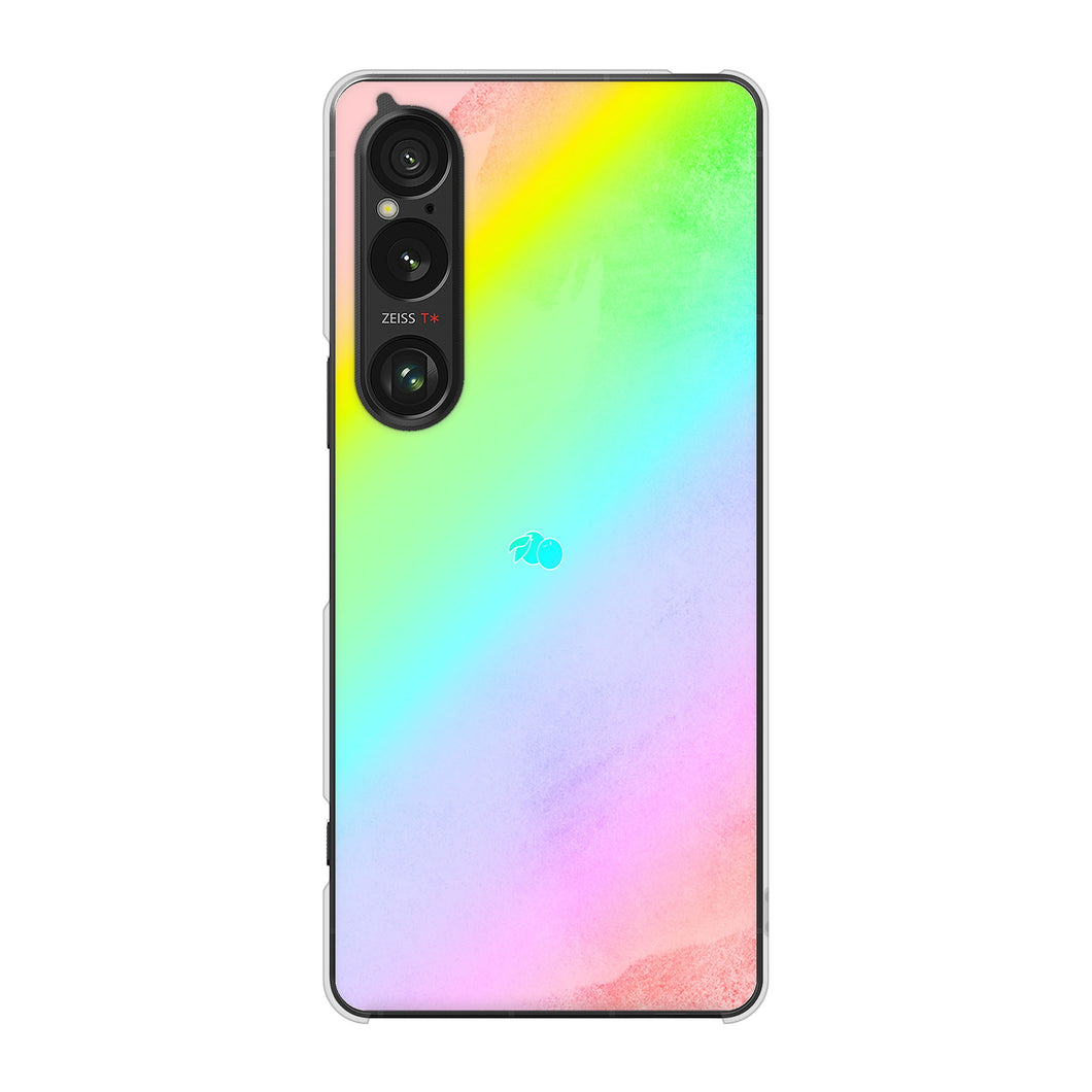 Xperia 1 VI A401SO SoftBank 高画質仕上げ 背面印刷 ハードケースパステルアート