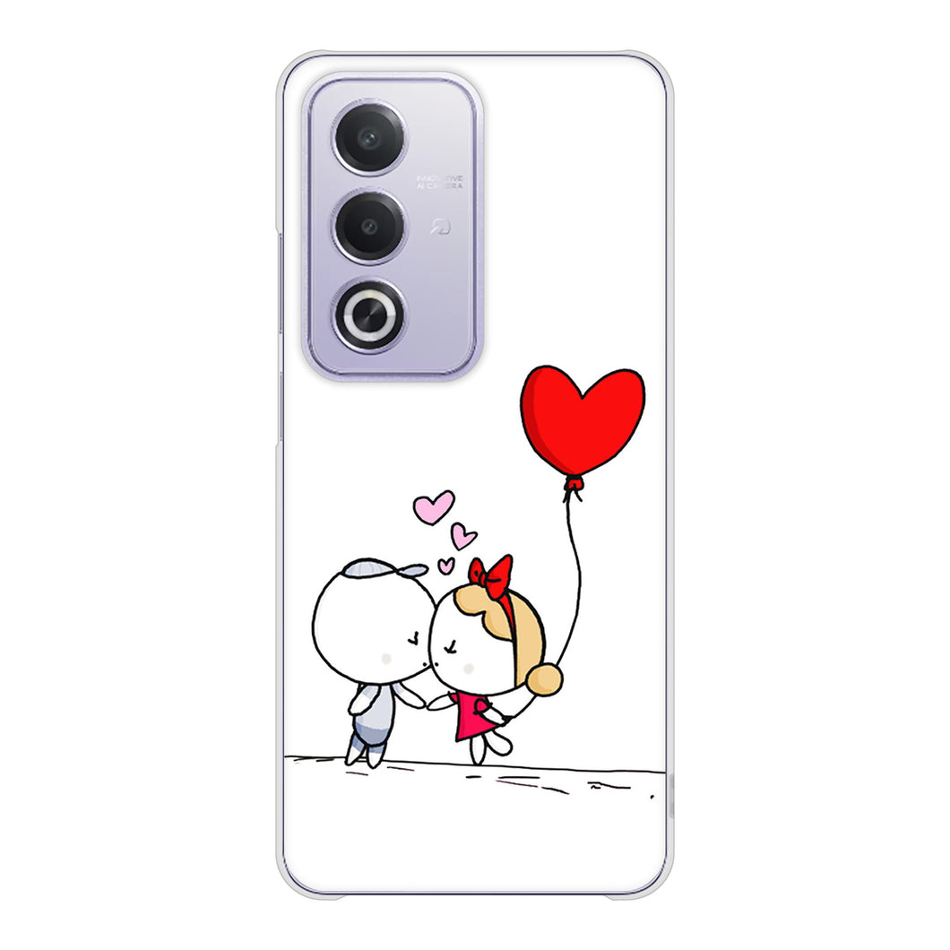 OPPO A3 5G A402OP Y!mobile 高画質仕上げ 背面印刷 ハードケースカップル