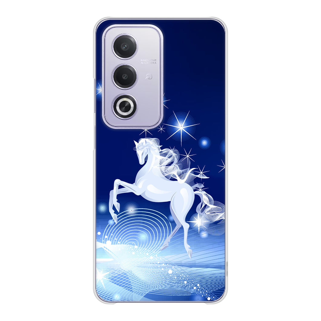 OPPO A3 5G A402OP Y!mobile 高画質仕上げ 背面印刷 ハードケース 【436 ペガサス】