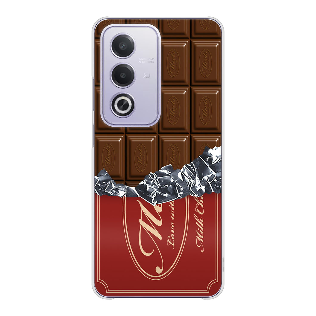 OPPO A3 5G A402OP Y!mobile 高画質仕上げ 背面印刷 ハードケース板チョコ