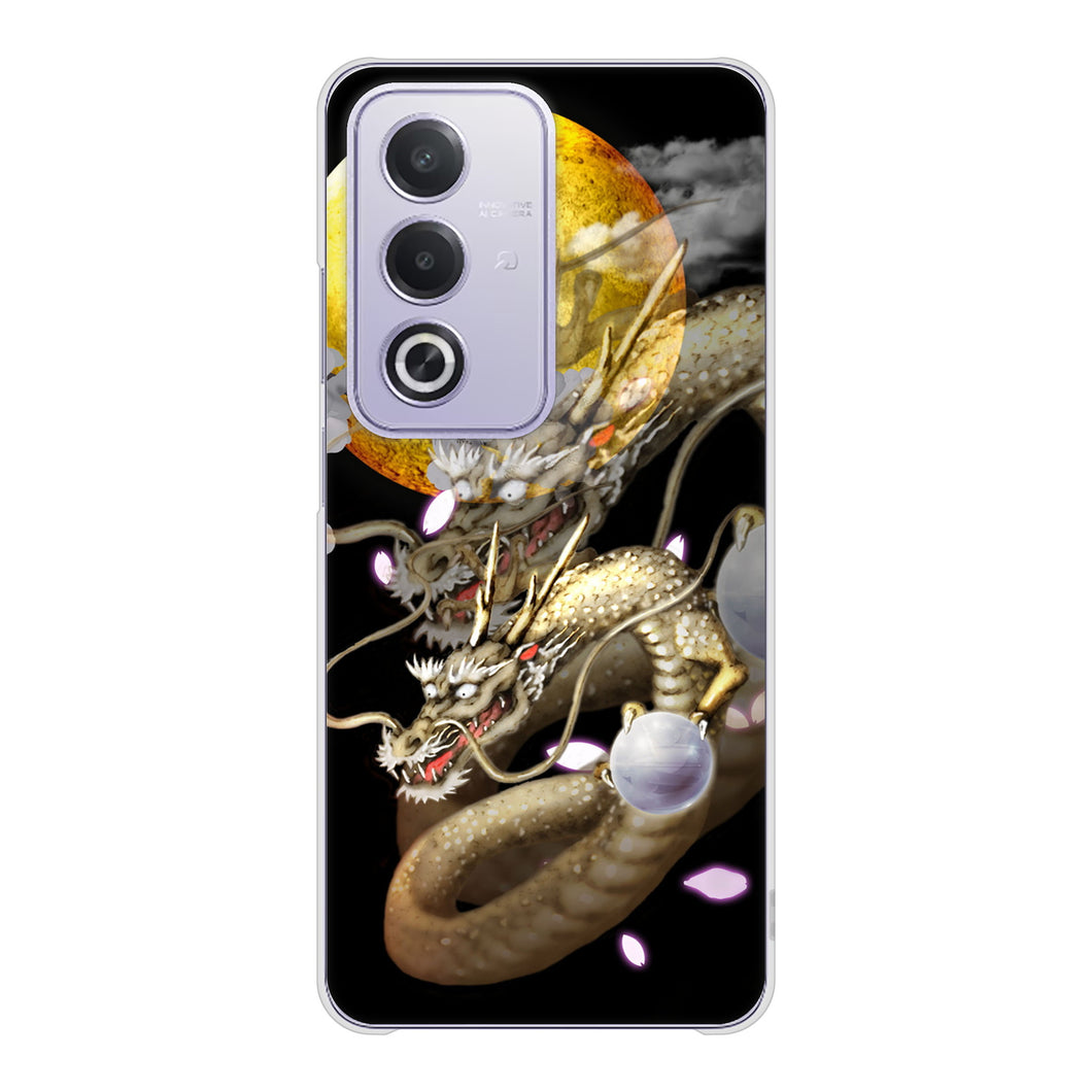 OPPO A3 5G A402OP Y!mobile 高画質仕上げ 背面印刷 ハードケース龍