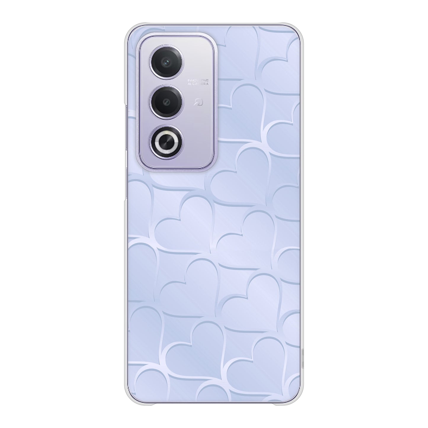 OPPO A3 5G A402OP Y!mobile 高画質仕上げ 背面印刷 ハードケースかくれハート