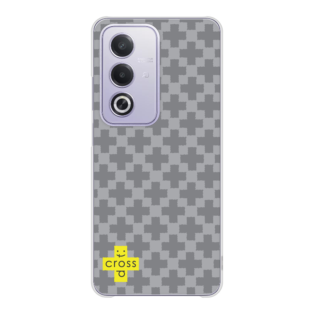 OPPO A3 5G A402OP Y!mobile 高画質仕上げ 背面印刷 ハードケースクロスドット