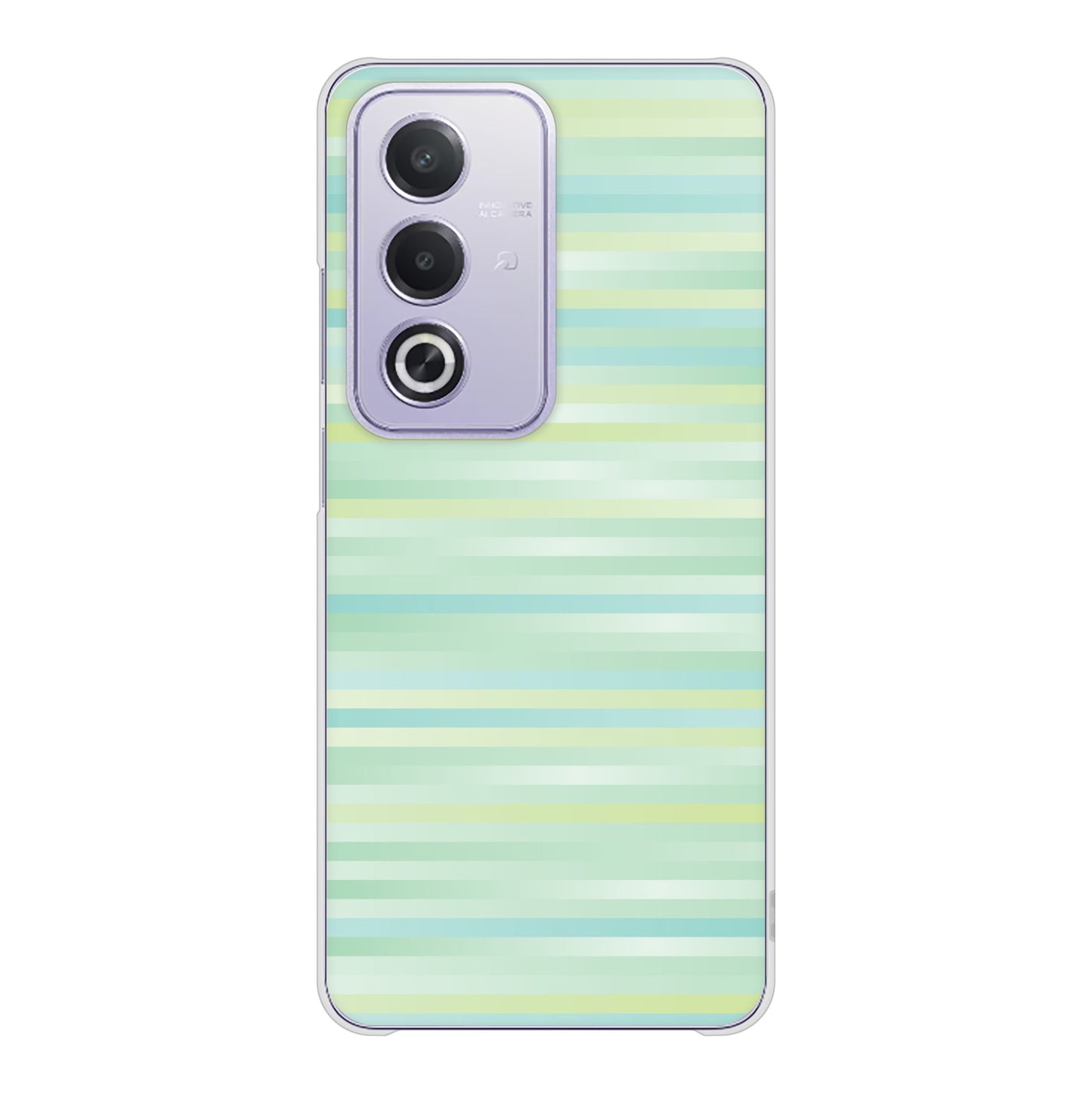 OPPO A3 5G A402OP Y!mobile 高画質仕上げ 背面印刷 ハードケースグラデーションボーダー