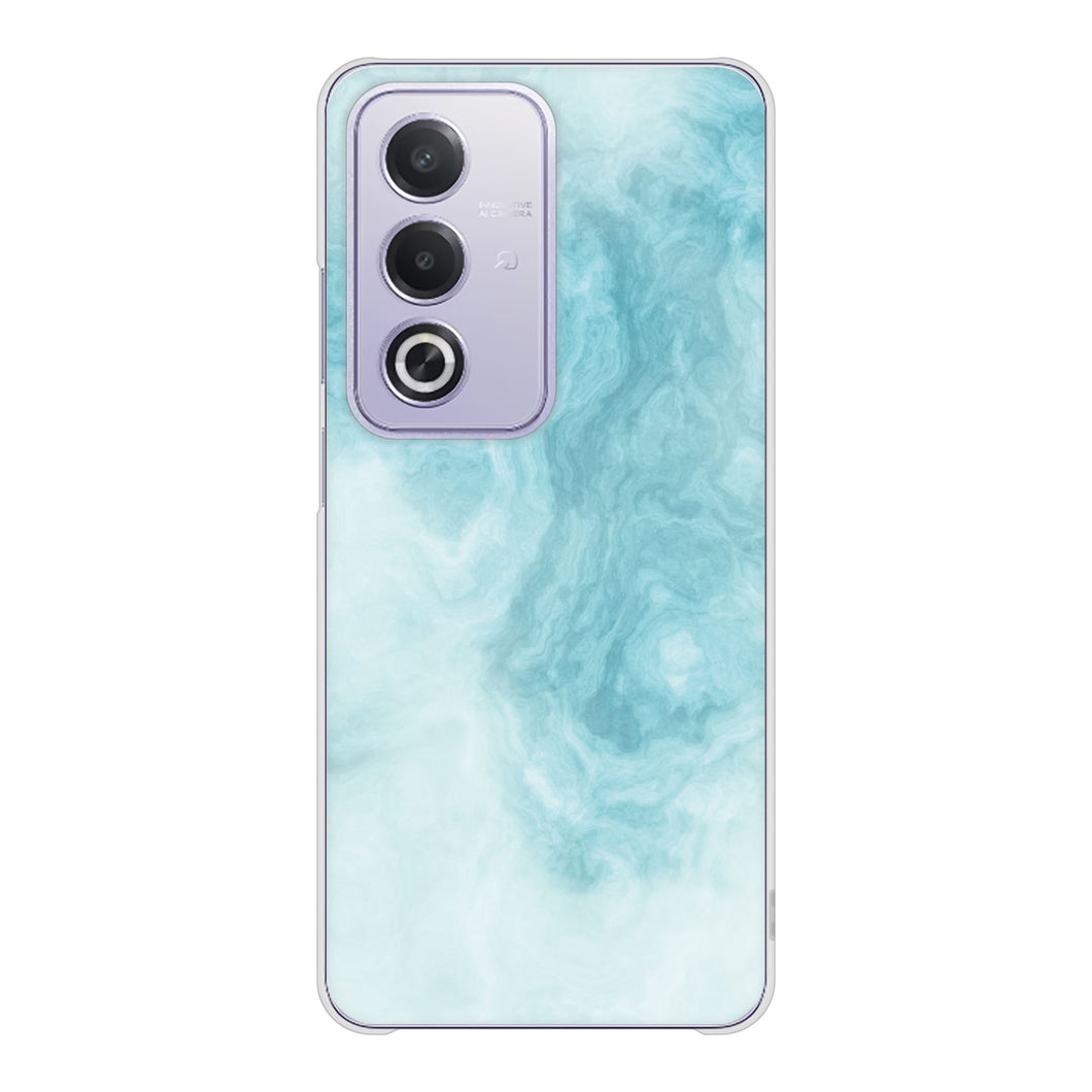 OPPO A3 5G A402OP Y!mobile 高画質仕上げ 背面印刷 ハードケース大理石BK