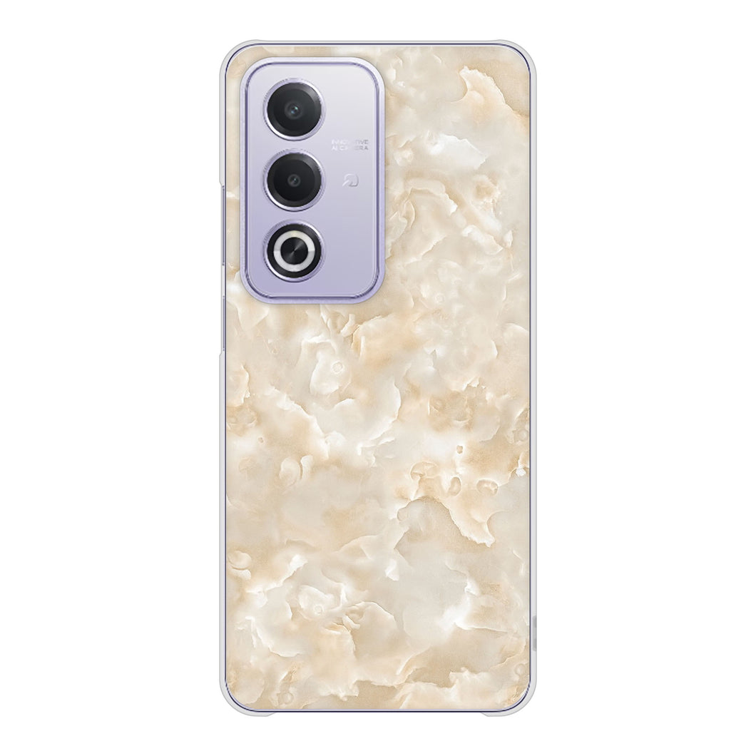 OPPO A3 5G A402OP Y!mobile 高画質仕上げ 背面印刷 ハードケース大理石BK