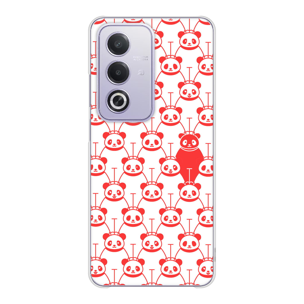 OPPO A3 5G A402OP Y!mobile 高画質仕上げ 背面印刷 ハードケースパターンアニマル