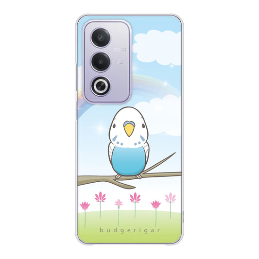 OPPO A3 5G A402OP Y!mobile 高画質仕上げ 背面印刷 ハードケースセキセイインコ