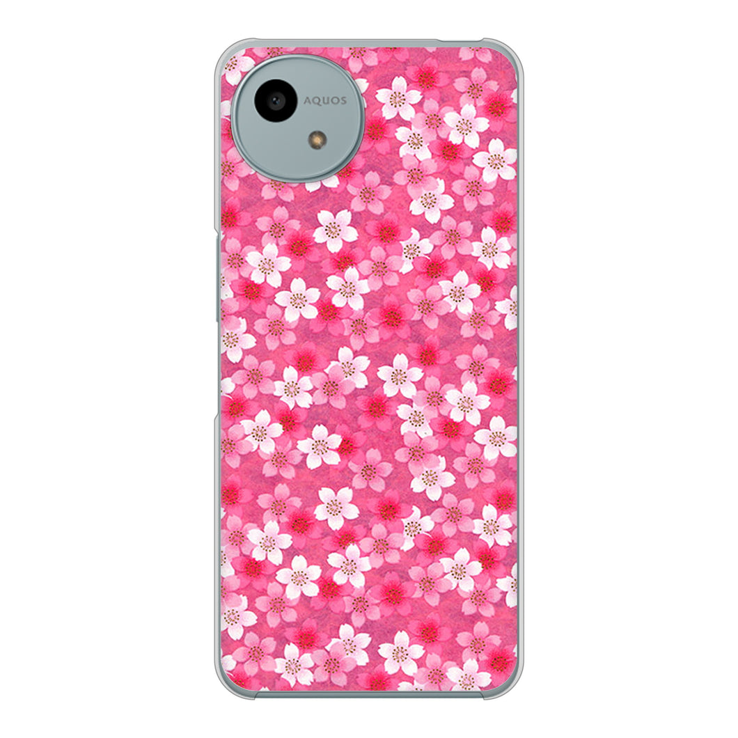 AQUOS wish4 A402SH Y!mobile 高画質仕上げ 背面印刷 ハードケースリバティプリント