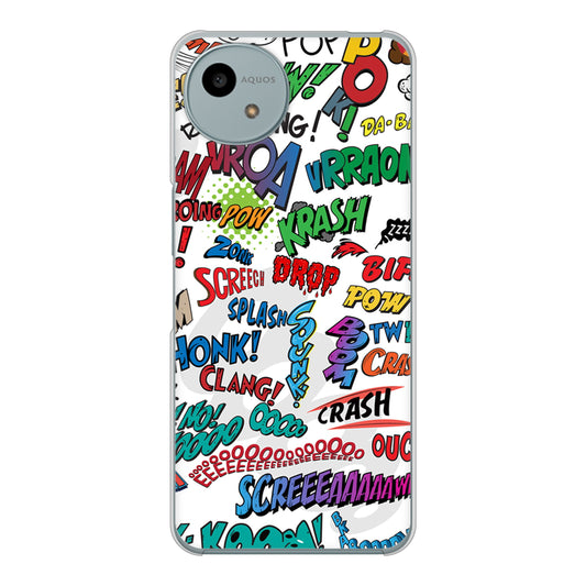 AQUOS wish4 A402SH Y!mobile 高画質仕上げ 背面印刷 ハードケース 【271 アメリカン キャッチコピー】