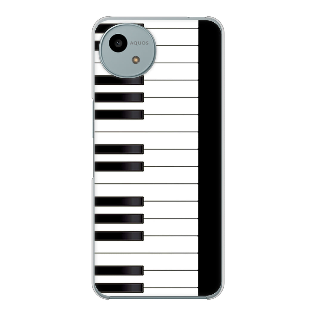 AQUOS wish4 A402SH Y!mobile 高画質仕上げ 背面印刷 ハードケースピアノ
