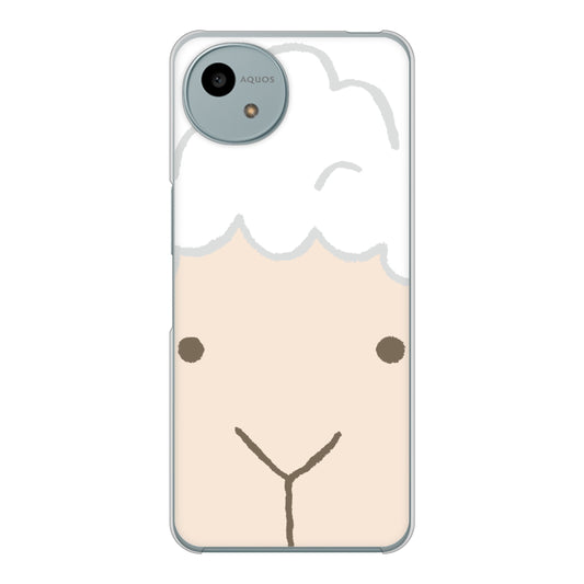 AQUOS wish4 A402SH Y!mobile 高画質仕上げ 背面印刷 ハードケースドアップアニマル