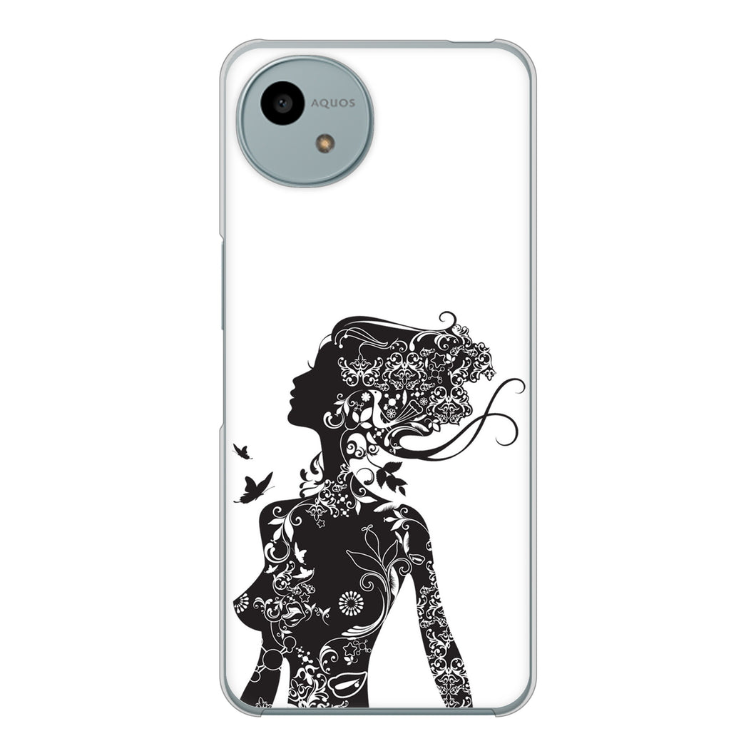 AQUOS wish4 A402SH Y!mobile 高画質仕上げ 背面印刷 ハードケース 【384 ボディアート】