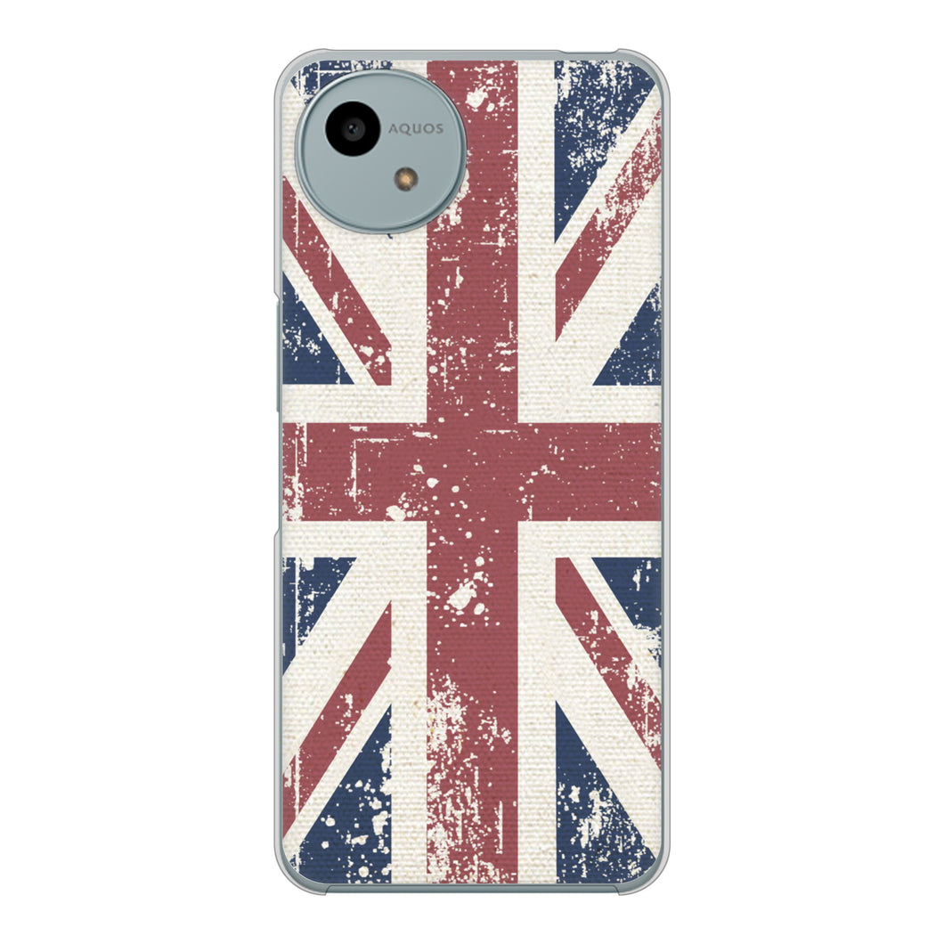 AQUOS wish4 A402SH Y!mobile 高画質仕上げ 背面印刷 ハードケースユニオンジャック