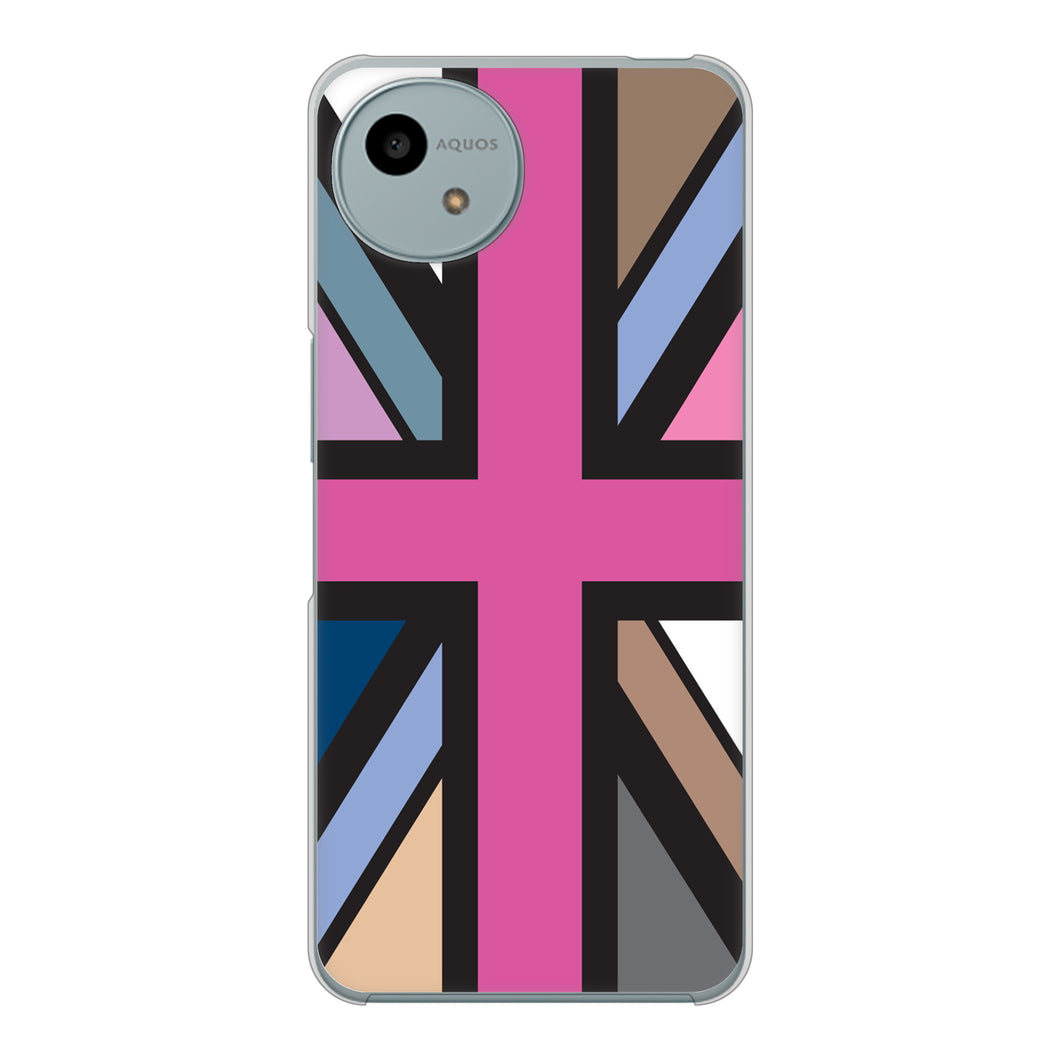 AQUOS wish4 A402SH Y!mobile 高画質仕上げ 背面印刷 ハードケースユニオンジャック