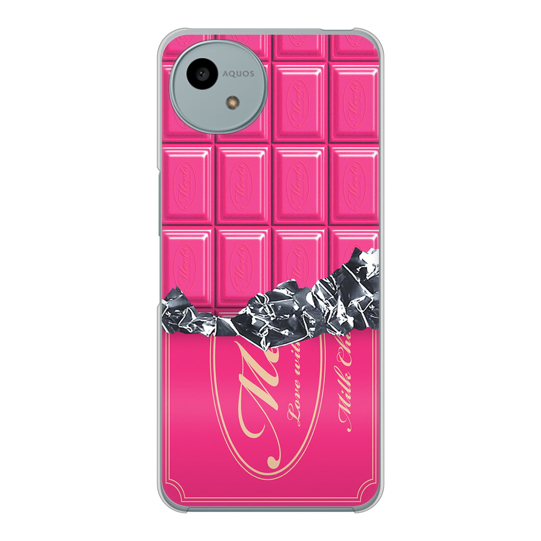 AQUOS wish4 A402SH Y!mobile 高画質仕上げ 背面印刷 ハードケース板チョコ