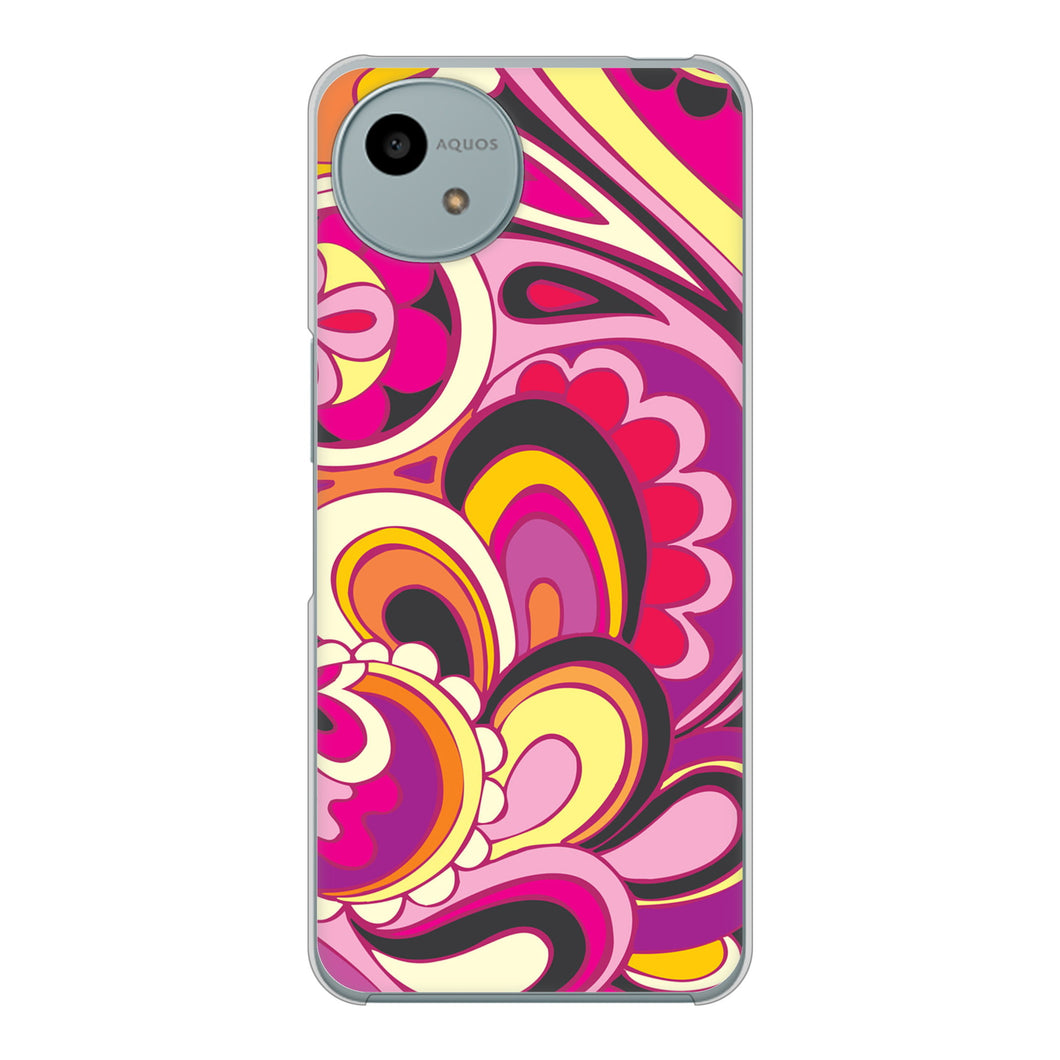 AQUOS wish4 A402SH Y!mobile 高画質仕上げ 背面印刷 ハードケース 【586 ブローアップカラー】