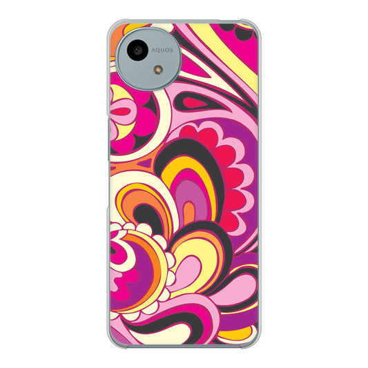 AQUOS wish4 A402SH Y!mobile 高画質仕上げ 背面印刷 ハードケース 【586 ブローアップカラー】