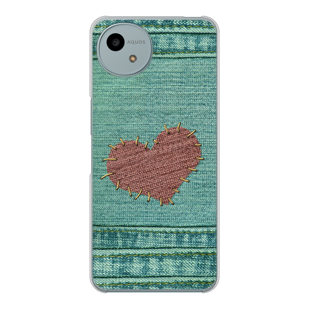 AQUOS wish4 A402SH Y!mobile 高画質仕上げ 背面印刷 ハードケースビッグハート