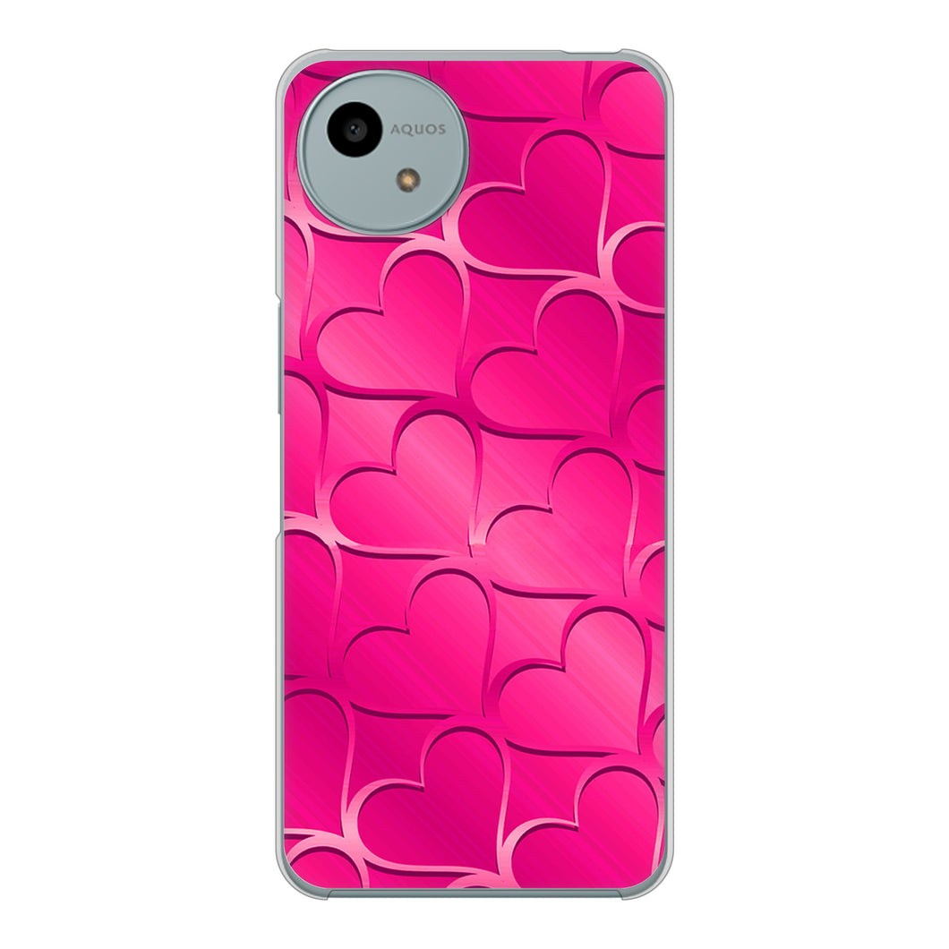 AQUOS wish4 A402SH Y!mobile 高画質仕上げ 背面印刷 ハードケースかくれハート