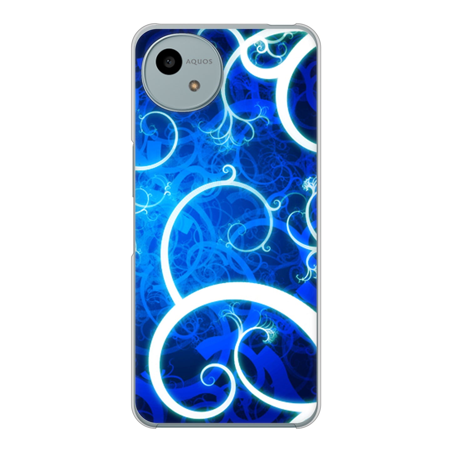 AQUOS wish4 A402SH Y!mobile 高画質仕上げ 背面印刷 ハードケース 【EK850 神秘の草】