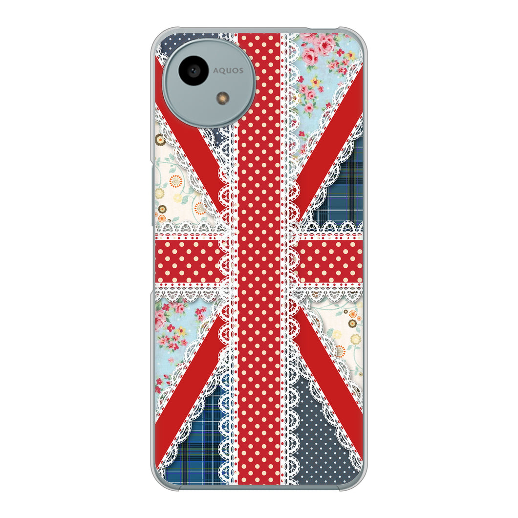 AQUOS wish4 A402SH Y!mobile 高画質仕上げ 背面印刷 ハードケースユニオンジャック