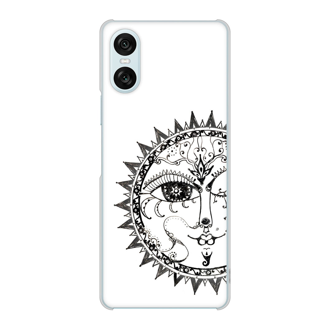 Xperia 10 VI A402SO SoftBank 高画質仕上げ 背面印刷 ハードケース 【207 太陽神】