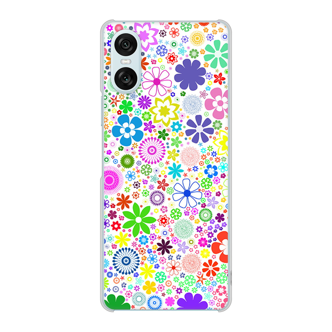 Xperia 10 VI A402SO SoftBank 高画質仕上げ 背面印刷 ハードケースリバティプリント