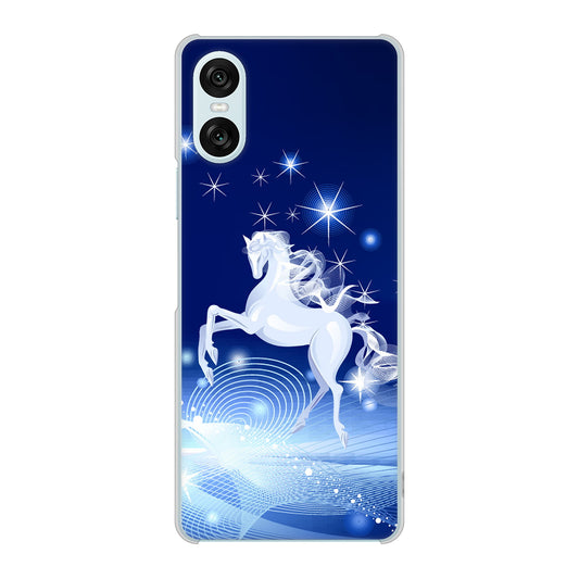 Xperia 10 VI A402SO SoftBank 高画質仕上げ 背面印刷 ハードケース 【436 ペガサス】