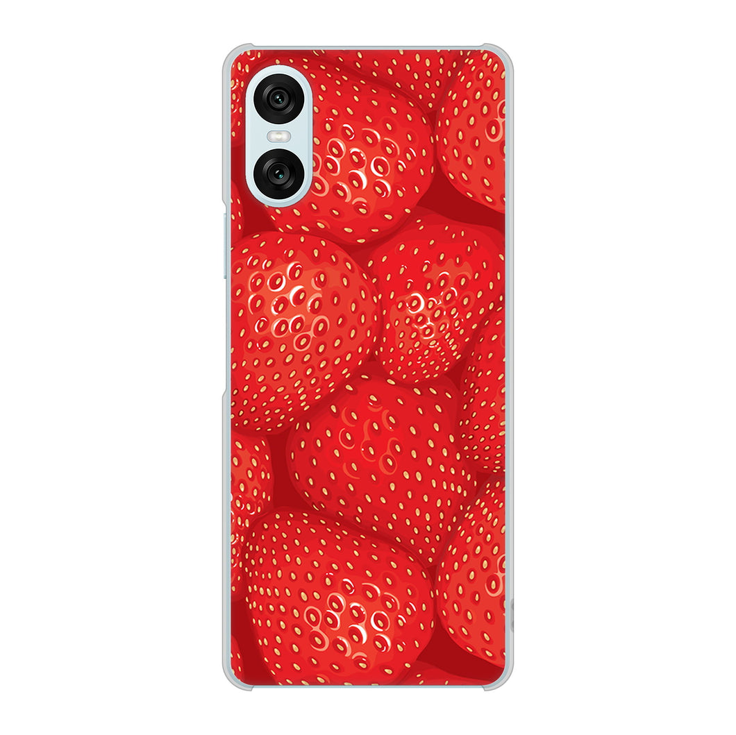 Xperia 10 VI A402SO SoftBank 高画質仕上げ 背面印刷 ハードケーススイーツ