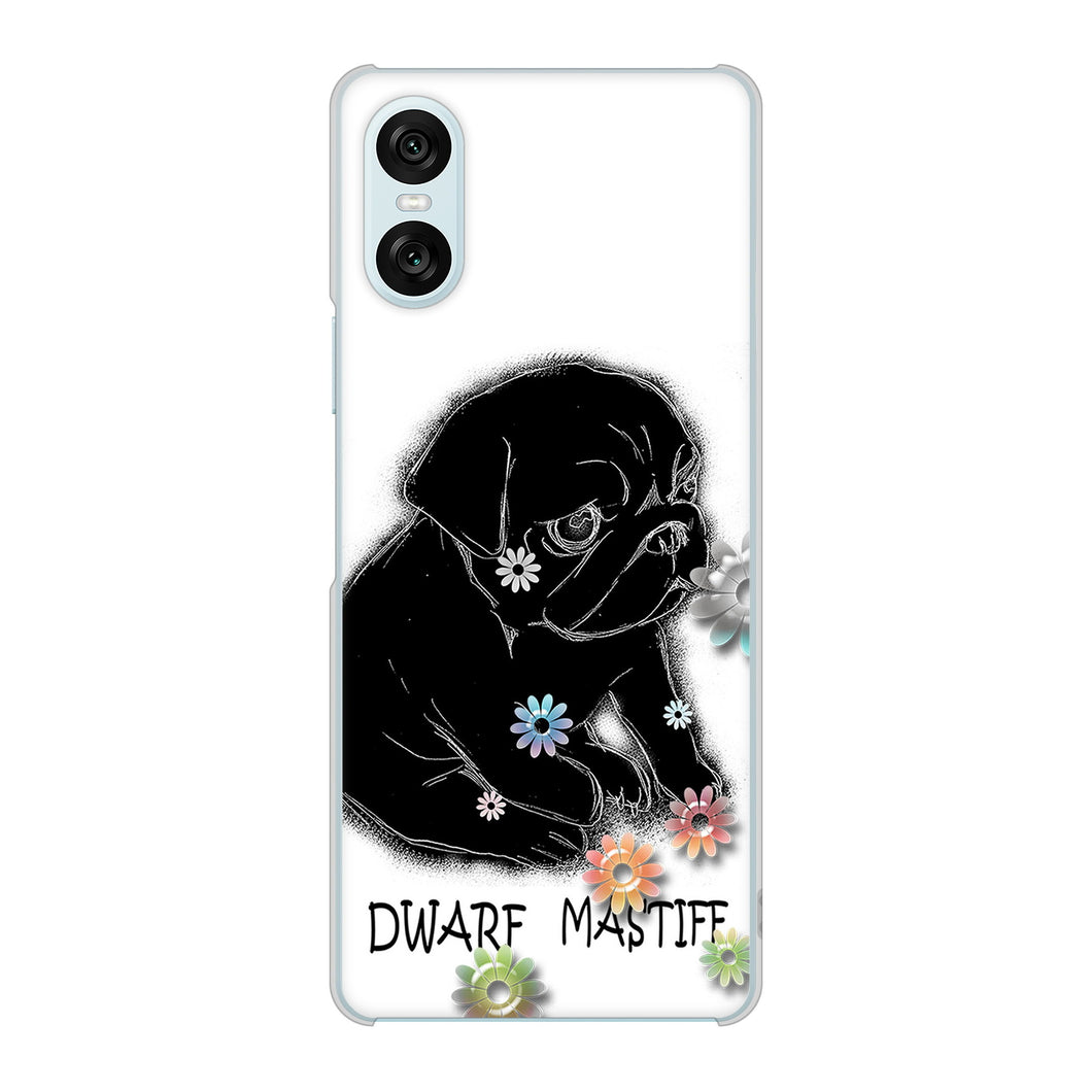 Xperia 10 VI A402SO SoftBank 高画質仕上げ 背面印刷 ハードケースパグ