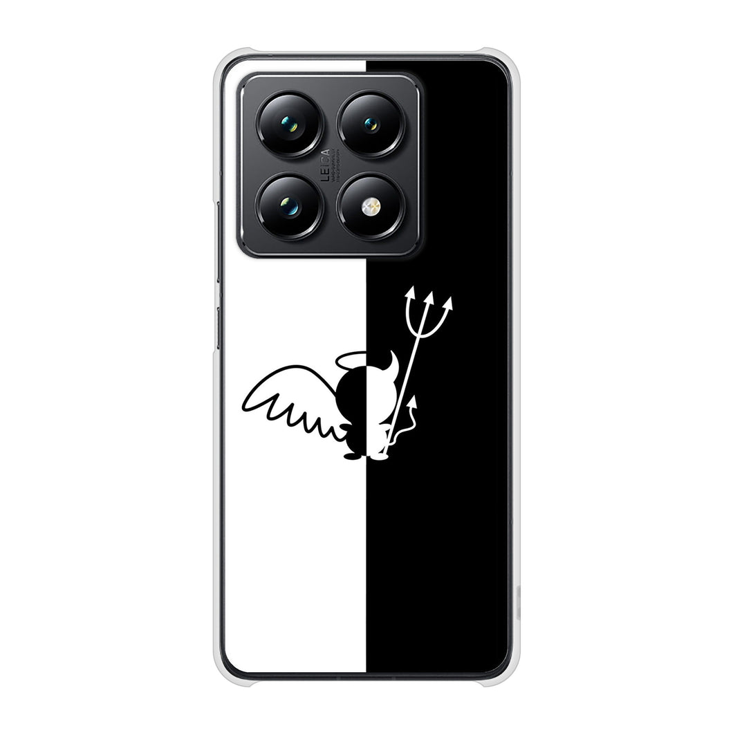 Xiaomi 14T Pro A402XM SoftBank 高画質仕上げ 背面印刷 ハードケース 【027 ハーフデビット】