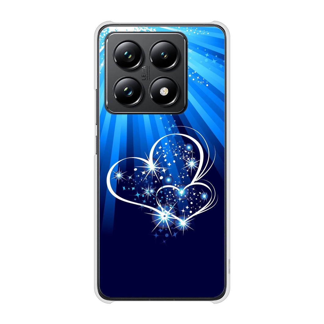 Xiaomi 14T Pro A402XM SoftBank 高画質仕上げ 背面印刷 ハードケースきらめきハート