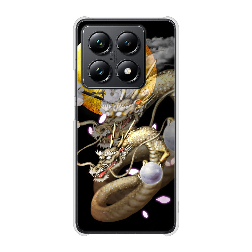 Xiaomi 14T Pro A402XM SoftBank 高画質仕上げ 背面印刷 ハードケース龍