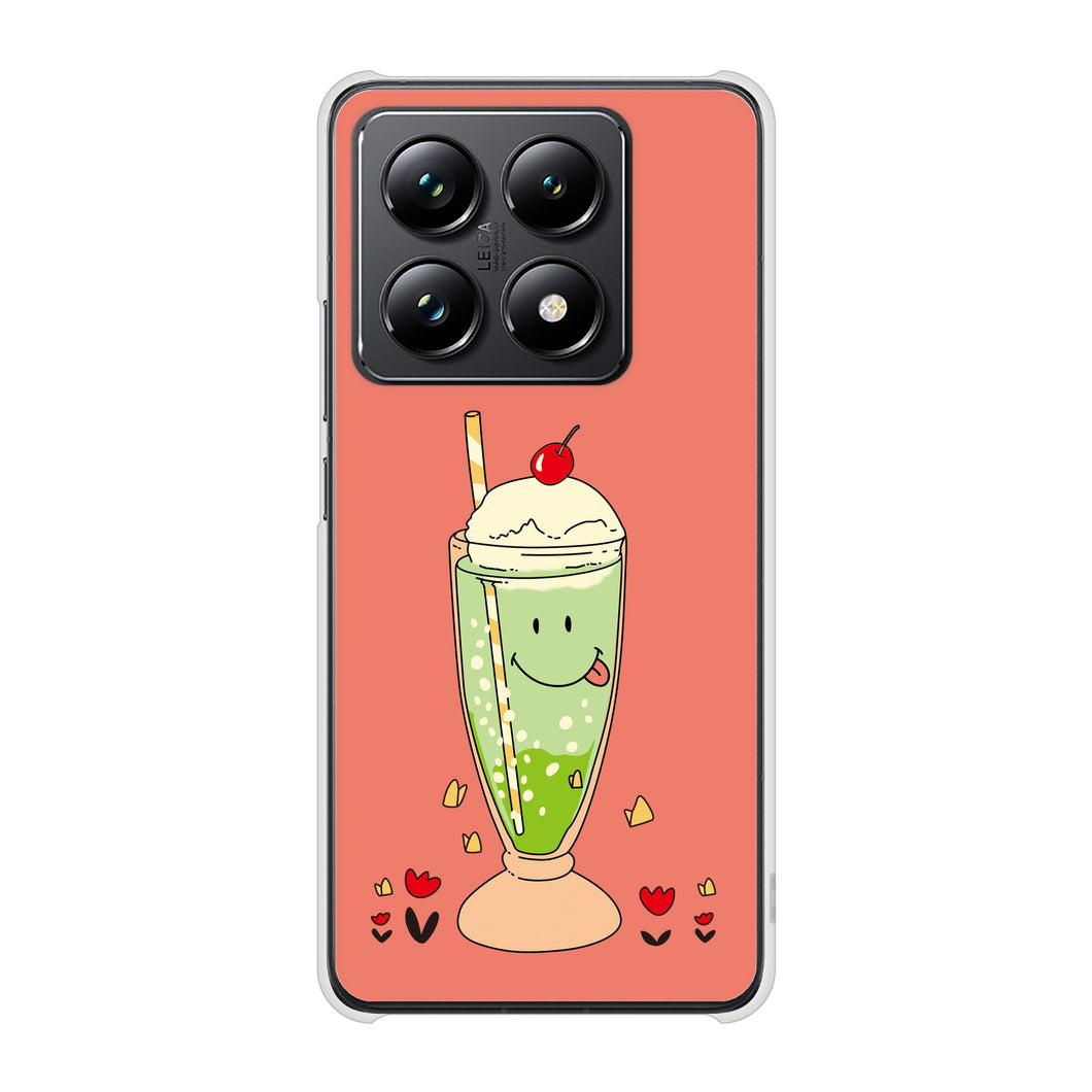Xiaomi 14T Pro A402XM SoftBank 高画質仕上げ 背面印刷 ハードケーススイーツイラスト