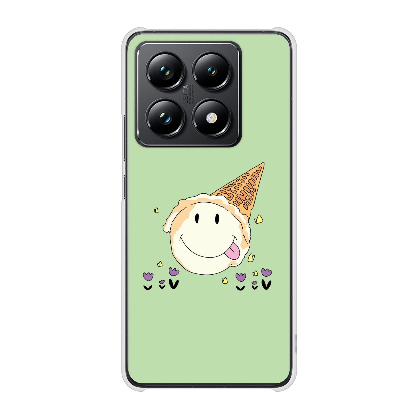 Xiaomi 14T Pro A402XM SoftBank 高画質仕上げ 背面印刷 ハードケーススイーツイラスト