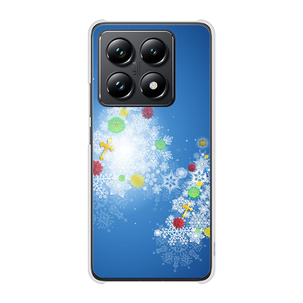Xiaomi 14T Pro A402XM SoftBank 高画質仕上げ 背面印刷 ハードケースクリスマス