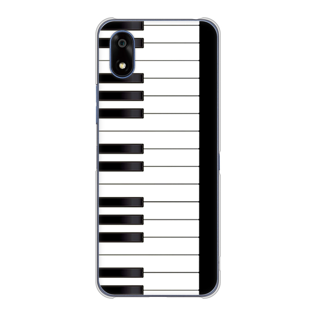 かんたんスマホ4 A402ZT Y!mobile 高画質仕上げ 背面印刷 ハードケースピアノ