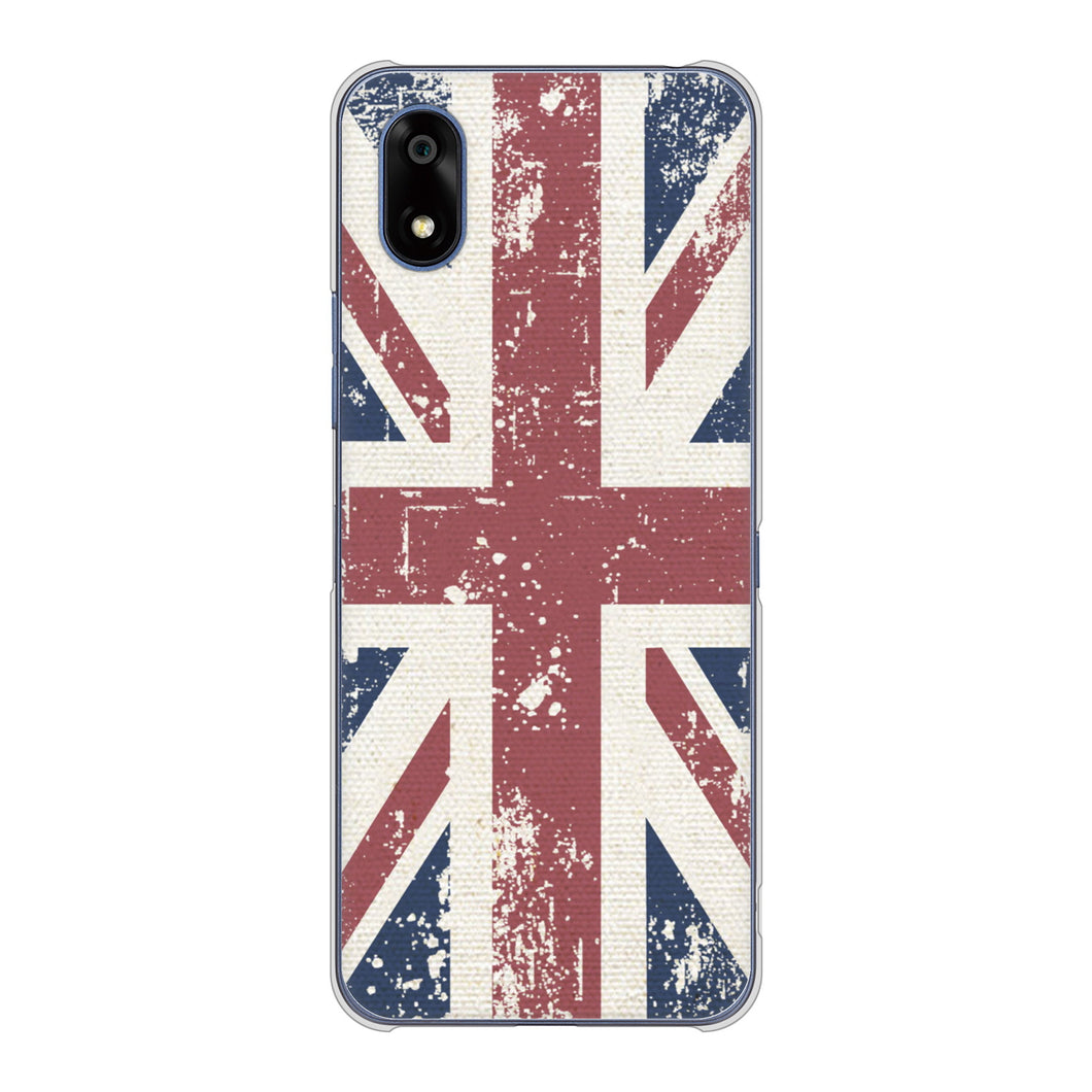かんたんスマホ4 A402ZT Y!mobile 高画質仕上げ 背面印刷 ハードケースユニオンジャック