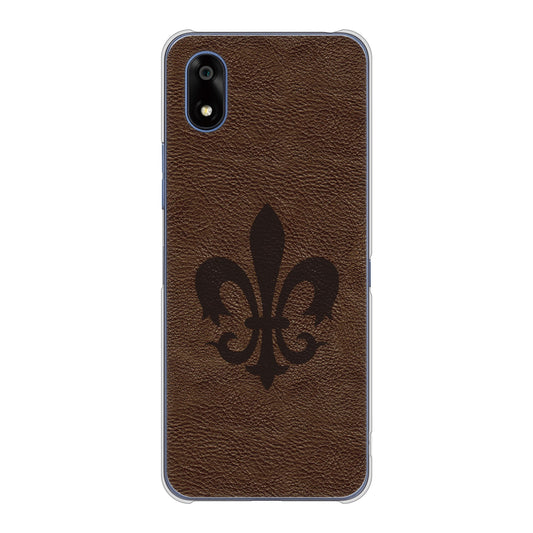 かんたんスマホ4 A402ZT Y!mobile 高画質仕上げ 背面印刷 ハードケースレザー風