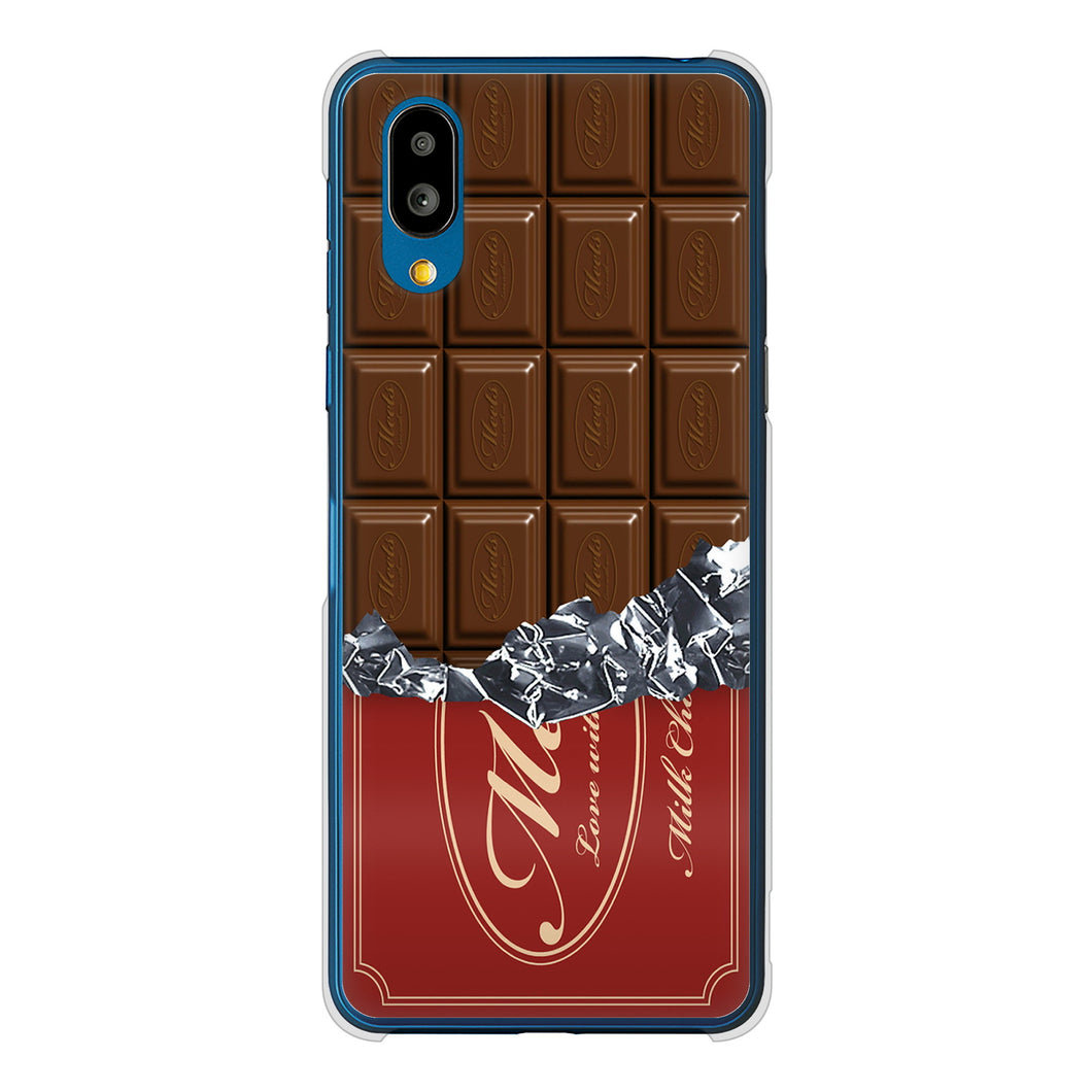 シンプルスマホ7 A404SH SoftBank 高画質仕上げ 背面印刷 ハードケース板チョコ