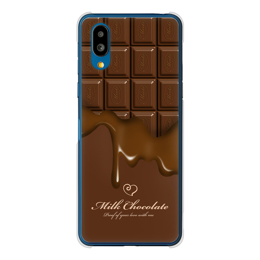 シンプルスマホ7 A404SH SoftBank 高画質仕上げ 背面印刷 ハードケース板チョコ