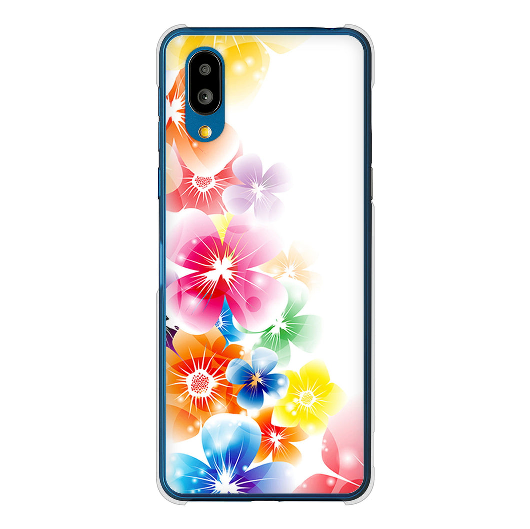 シンプルスマホ7 A404SH SoftBank 高画質仕上げ 背面印刷 ハードケース 【1209 光と花】