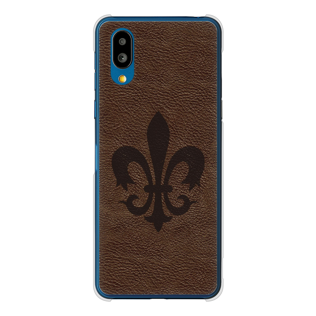 シンプルスマホ7 A404SH SoftBank 高画質仕上げ 背面印刷 ハードケースレザー風