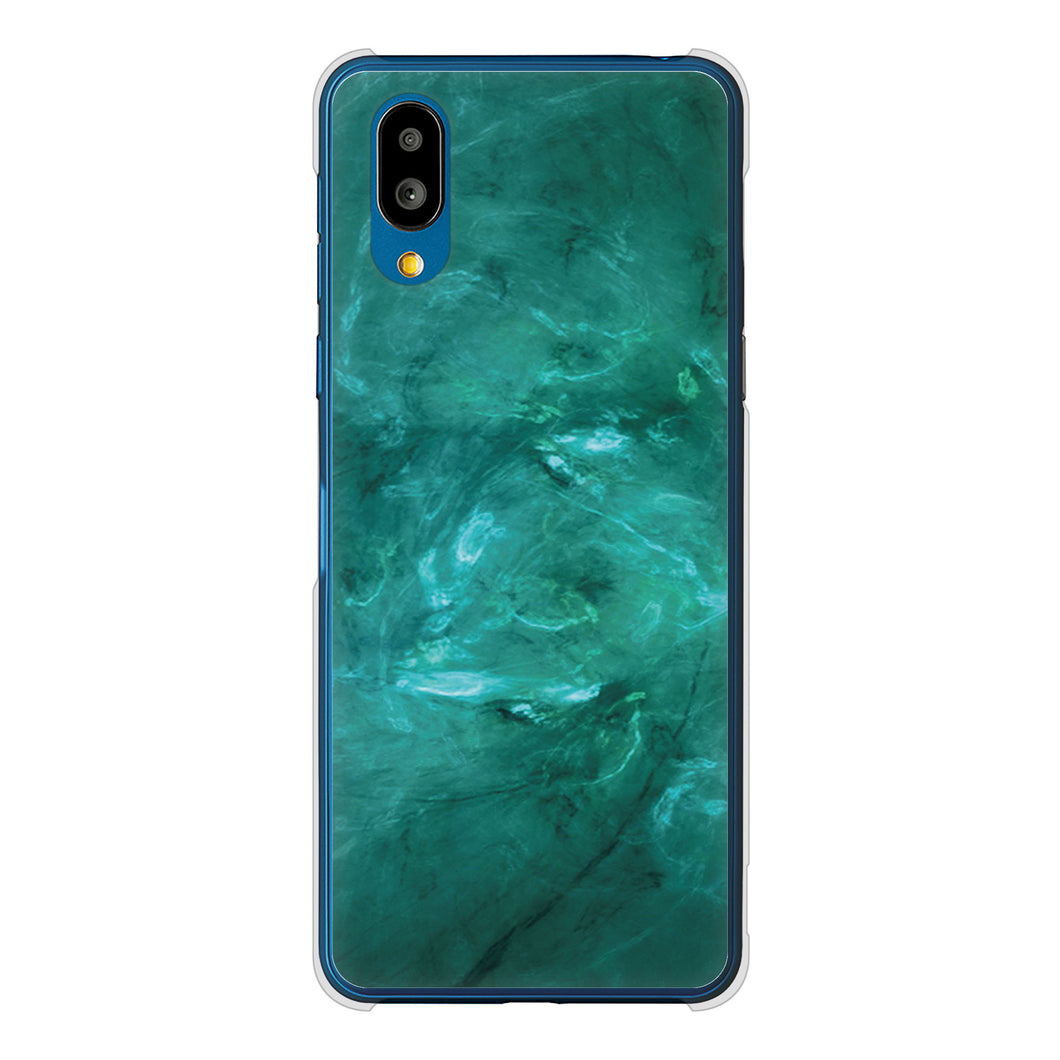 シンプルスマホ7 A404SH SoftBank 高画質仕上げ 背面印刷 ハードケース大理石BK