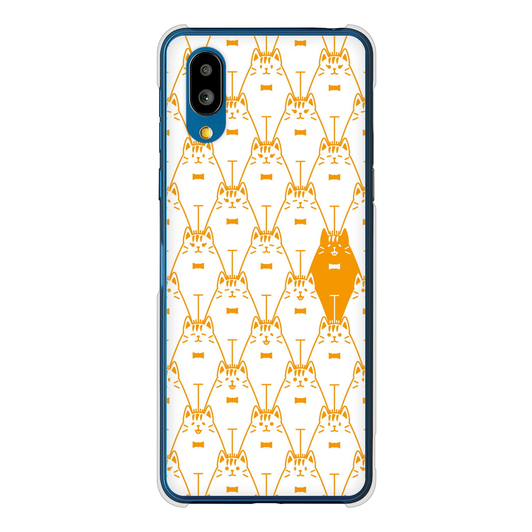 シンプルスマホ7 A404SH SoftBank 高画質仕上げ 背面印刷 ハードケースパターンアニマル