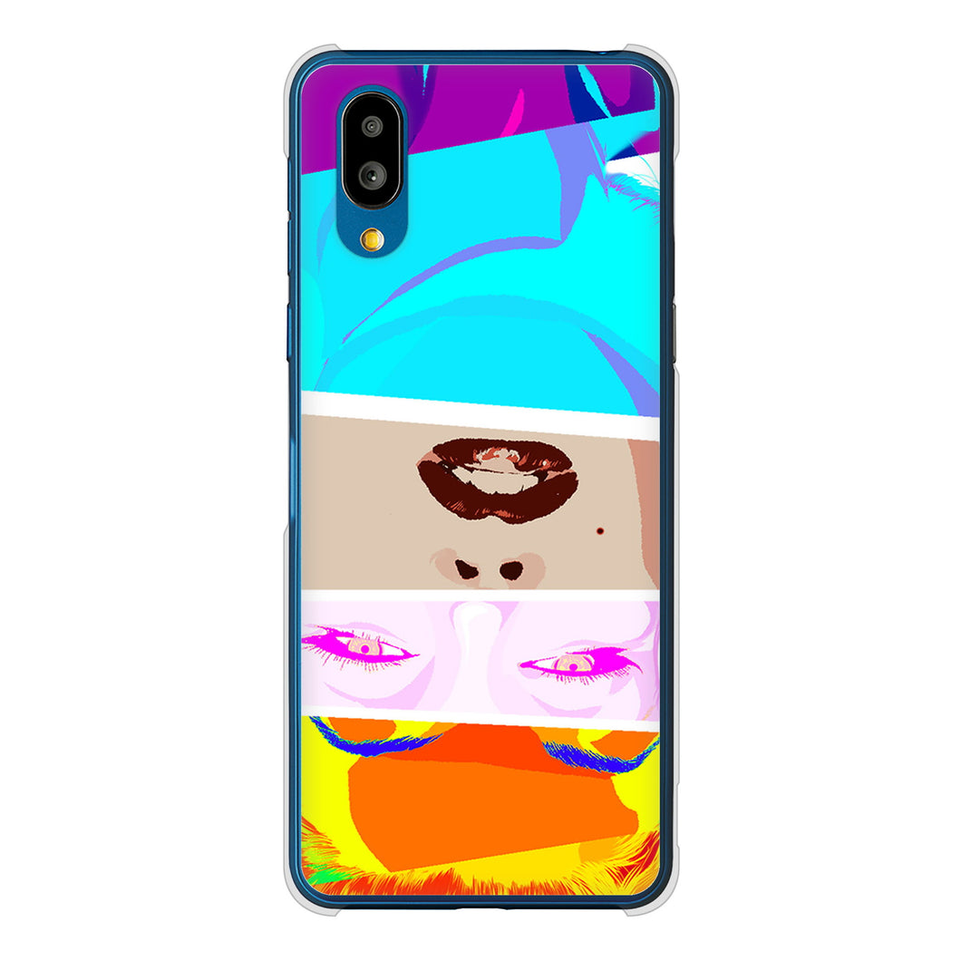 シンプルスマホ7 A404SH SoftBank 高画質仕上げ 背面印刷 ハードケースマリリンモンローデザイン