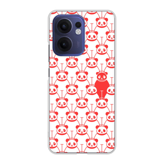 OPPO Reno13 A A501OP Y!mobile 高画質仕上げ 背面印刷 ハードケースパターンアニマル