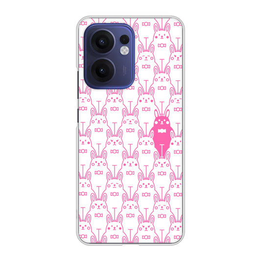 OPPO Reno13 A A501OP Y!mobile 高画質仕上げ 背面印刷 ハードケースパターンアニマル